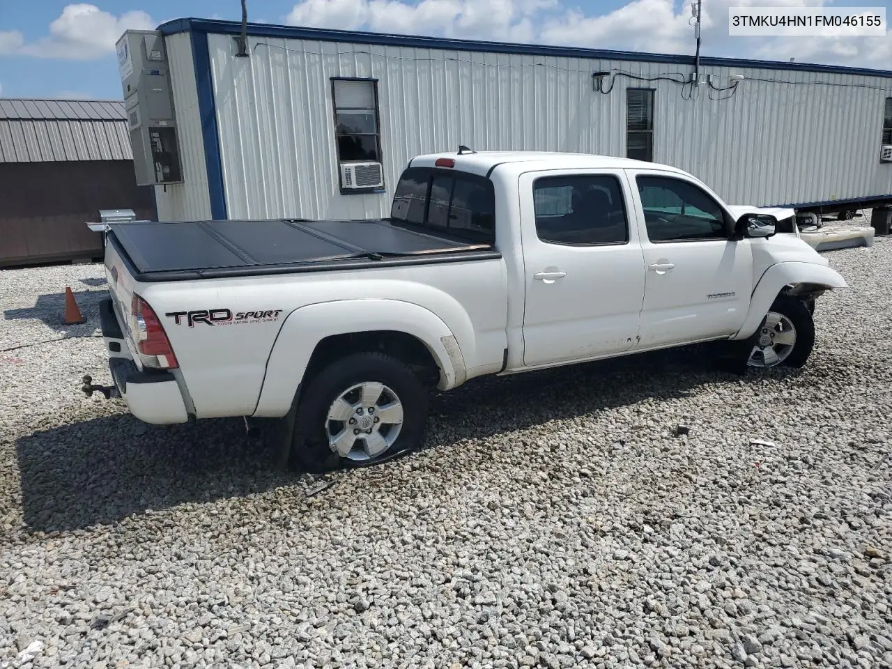 2015 Toyota Tacoma Double Cab Prerunner Long Bed VIN: 3TMKU4HN1FM046155 Lot: 62329475