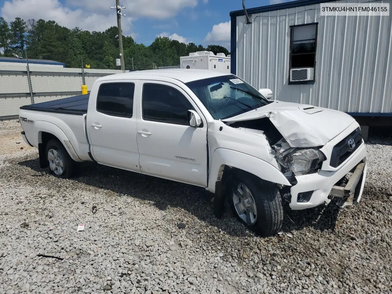 2015 Toyota Tacoma Double Cab Prerunner Long Bed VIN: 3TMKU4HN1FM046155 Lot: 62329475