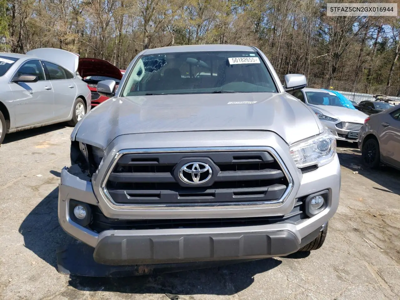 2016 Toyota Tacoma Double Cab VIN: 5TFAZ5CN2GX016944 Lot: 50182655