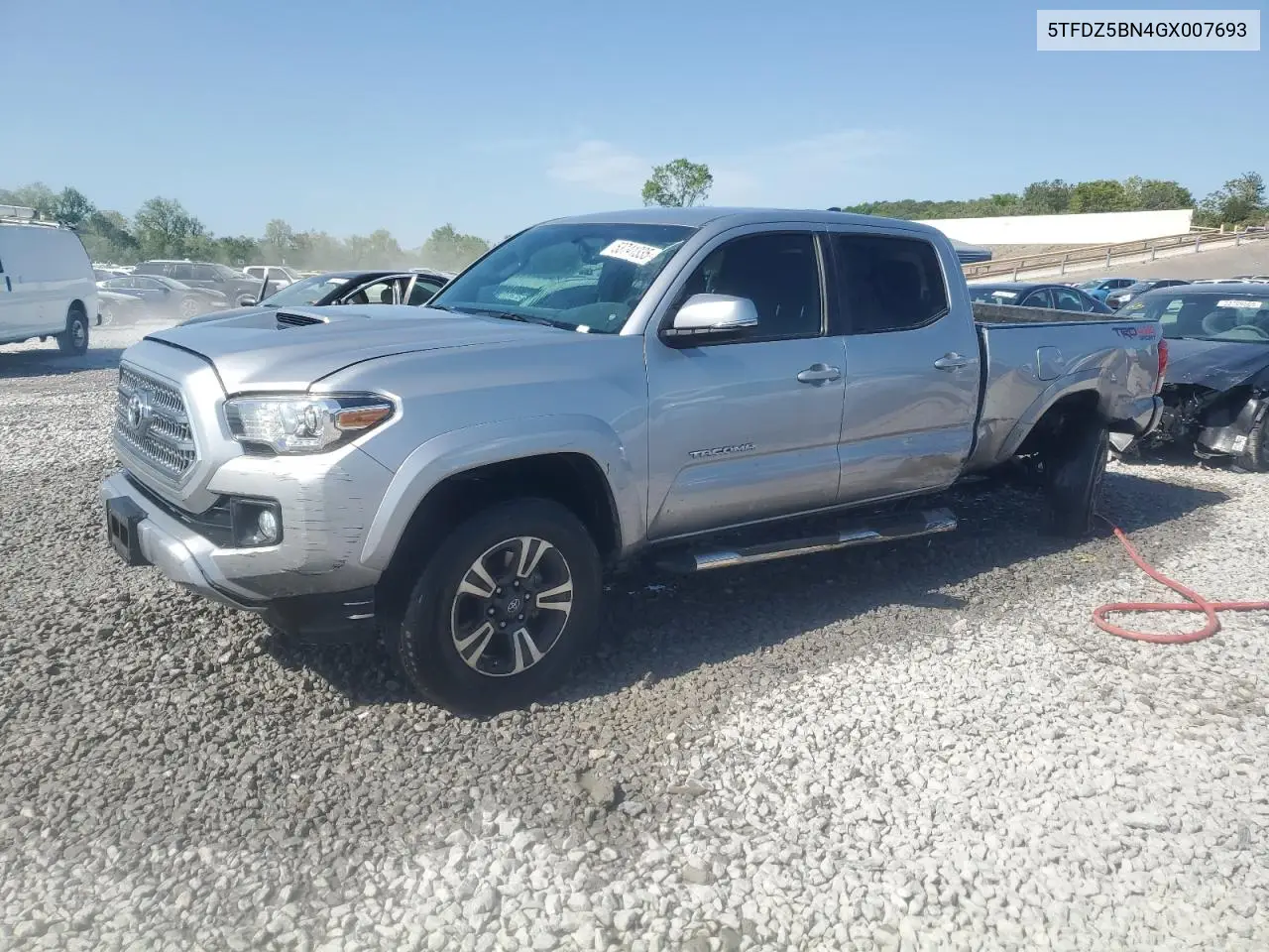 2016 Toyota Tacoma Double Cab VIN: 5TFDZ5BN4GX007693 Lot: 53741335