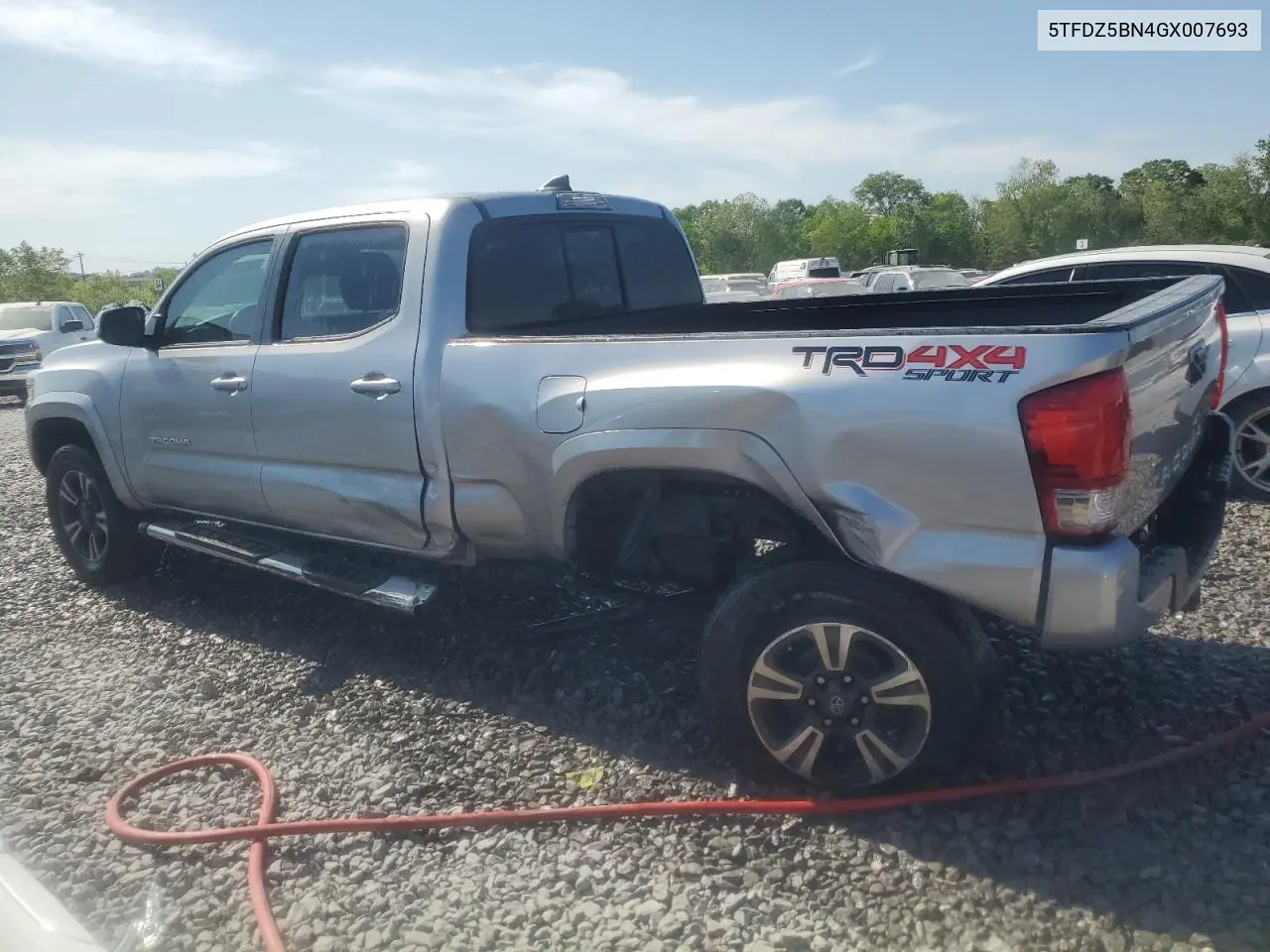 2016 Toyota Tacoma Double Cab VIN: 5TFDZ5BN4GX007693 Lot: 53741335
