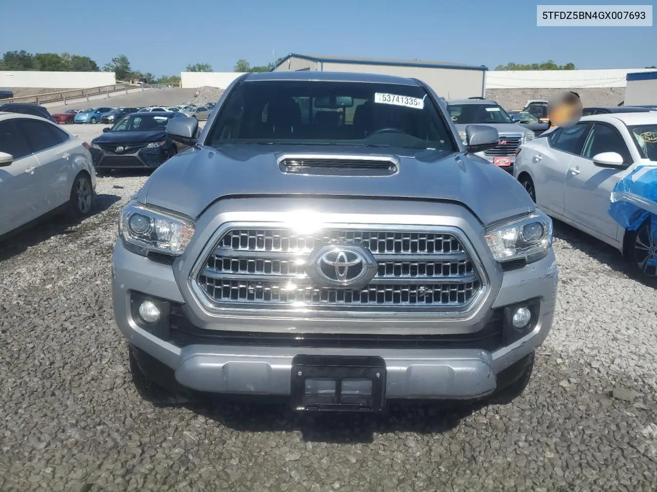 2016 Toyota Tacoma Double Cab VIN: 5TFDZ5BN4GX007693 Lot: 53741335