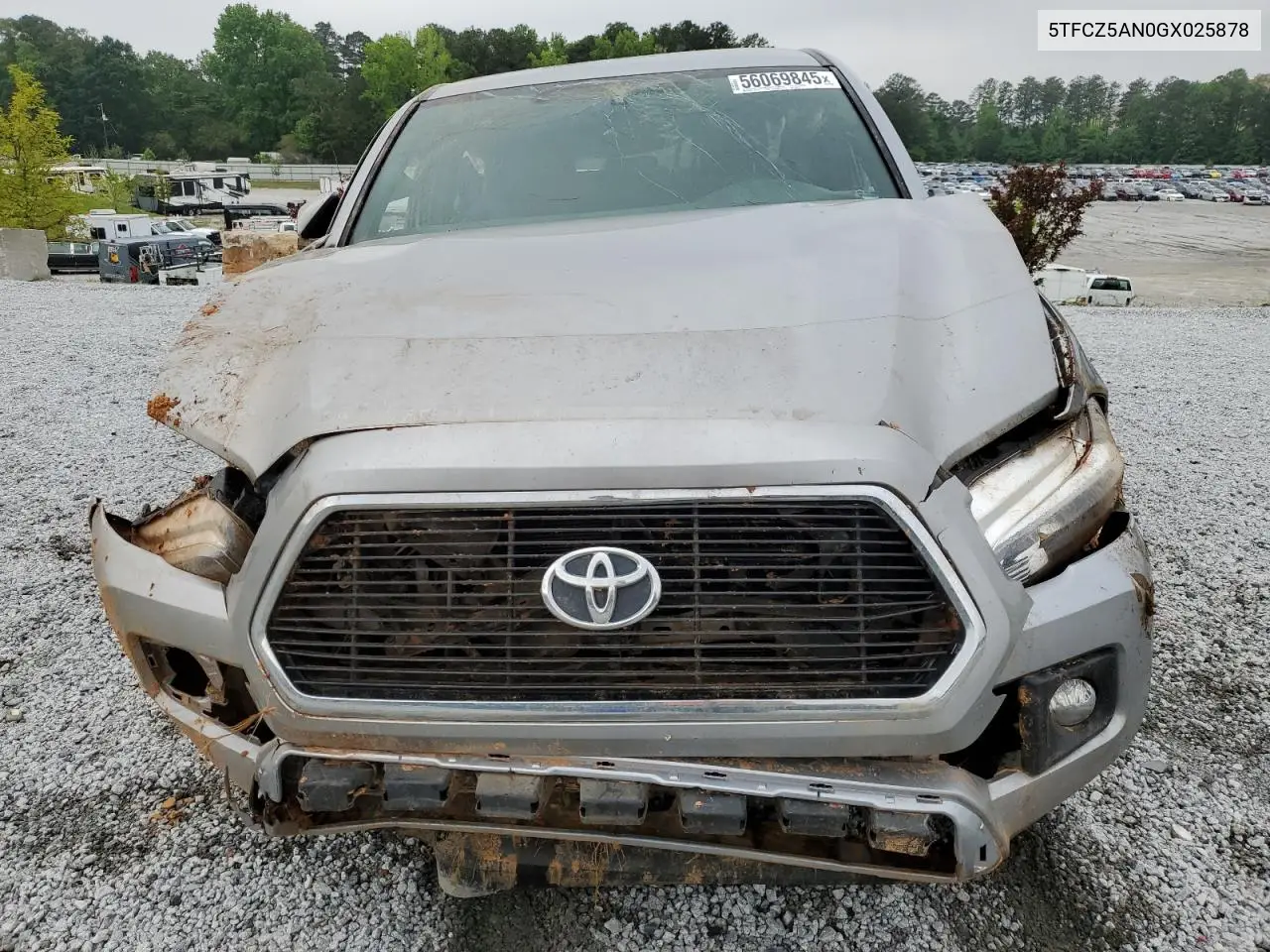 2016 Toyota Tacoma Double Cab VIN: 5TFCZ5AN0GX025878 Lot: 56069845