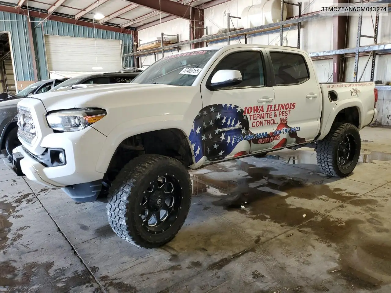 2016 Toyota Tacoma Double Cab VIN: 3TMCZ5AN6GM043274 Lot: 56405165