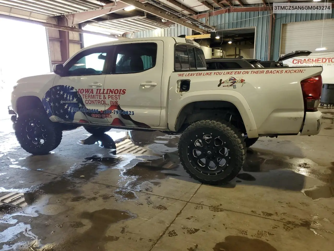 2016 Toyota Tacoma Double Cab VIN: 3TMCZ5AN6GM043274 Lot: 56405165