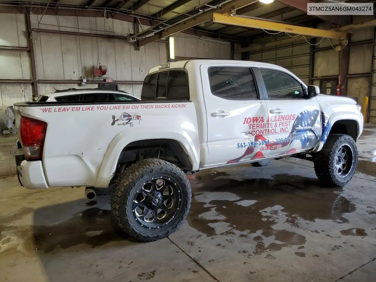 2016 Toyota Tacoma Double Cab VIN: 3TMCZ5AN6GM043274 Lot: 56405165