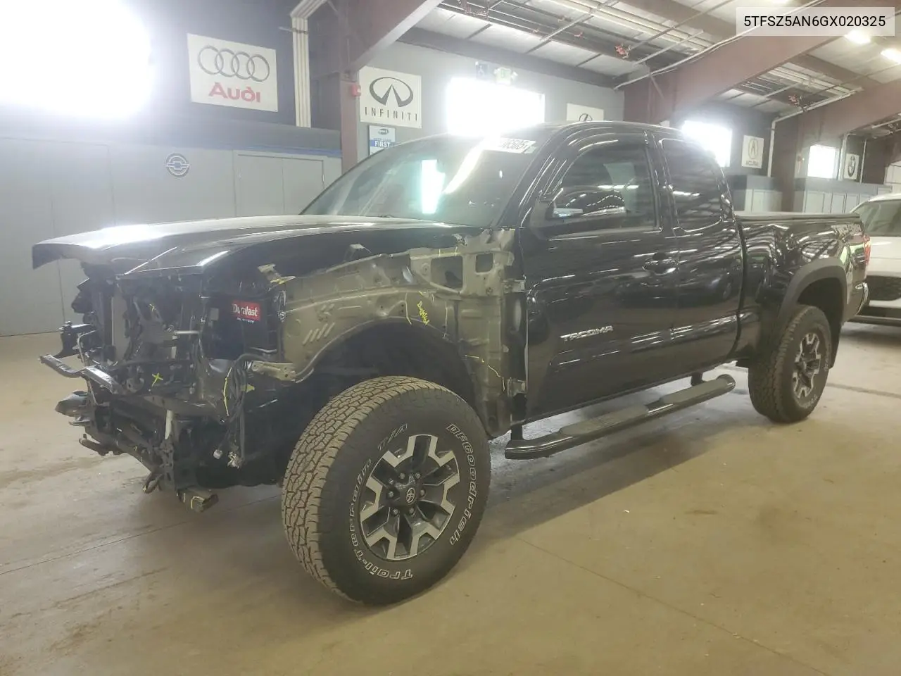 2016 Toyota Tacoma Access Cab VIN: 5TFSZ5AN6GX020325 Lot: 56536505