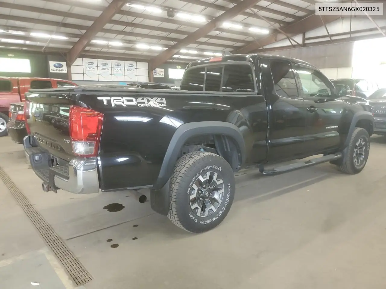 2016 Toyota Tacoma Access Cab VIN: 5TFSZ5AN6GX020325 Lot: 56536505