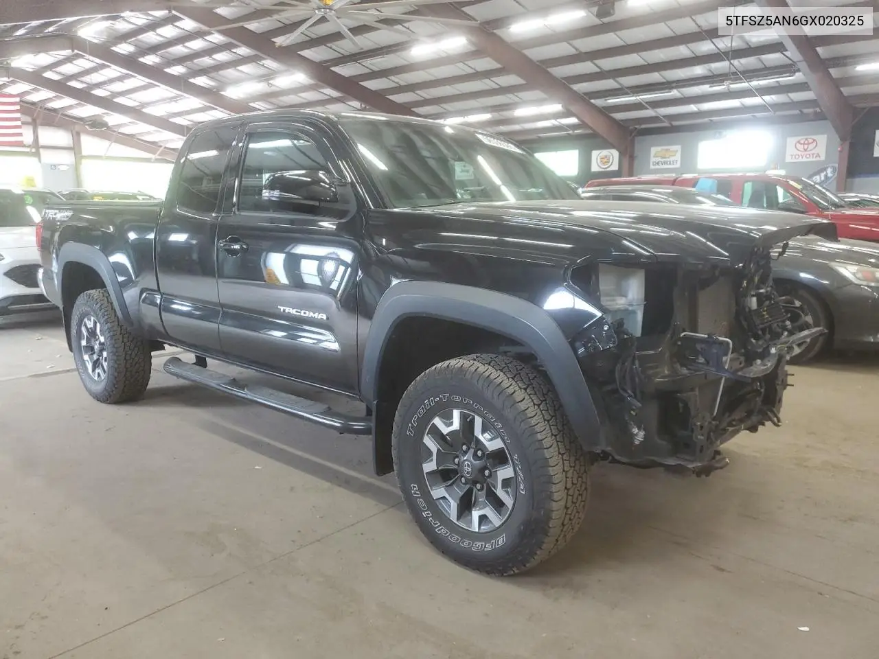 2016 Toyota Tacoma Access Cab VIN: 5TFSZ5AN6GX020325 Lot: 56536505