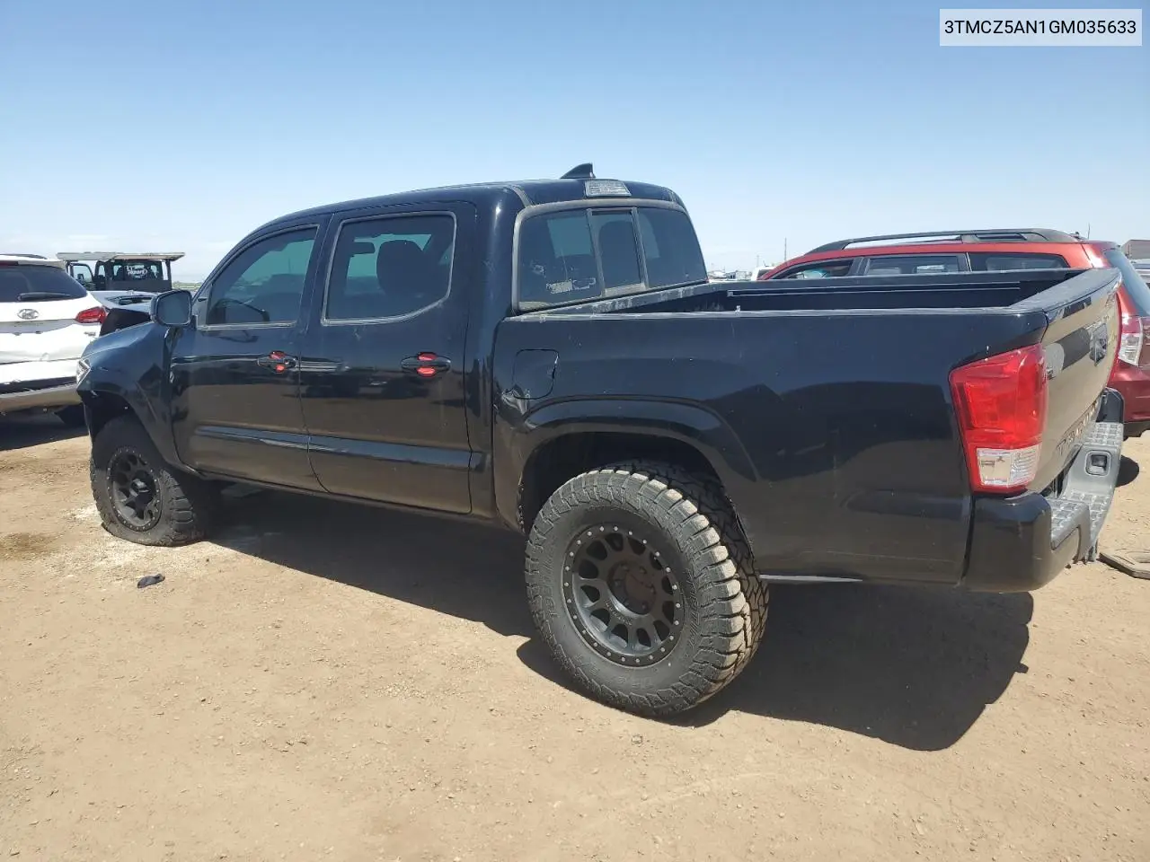 2016 Toyota Tacoma Double Cab VIN: 3TMCZ5AN1GM035633 Lot: 56779655