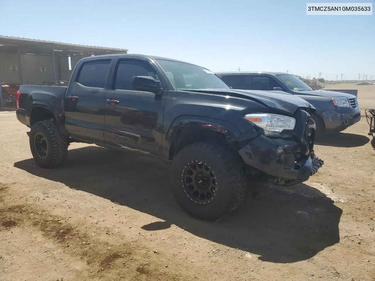 2016 Toyota Tacoma Double Cab VIN: 3TMCZ5AN1GM035633 Lot: 56779655