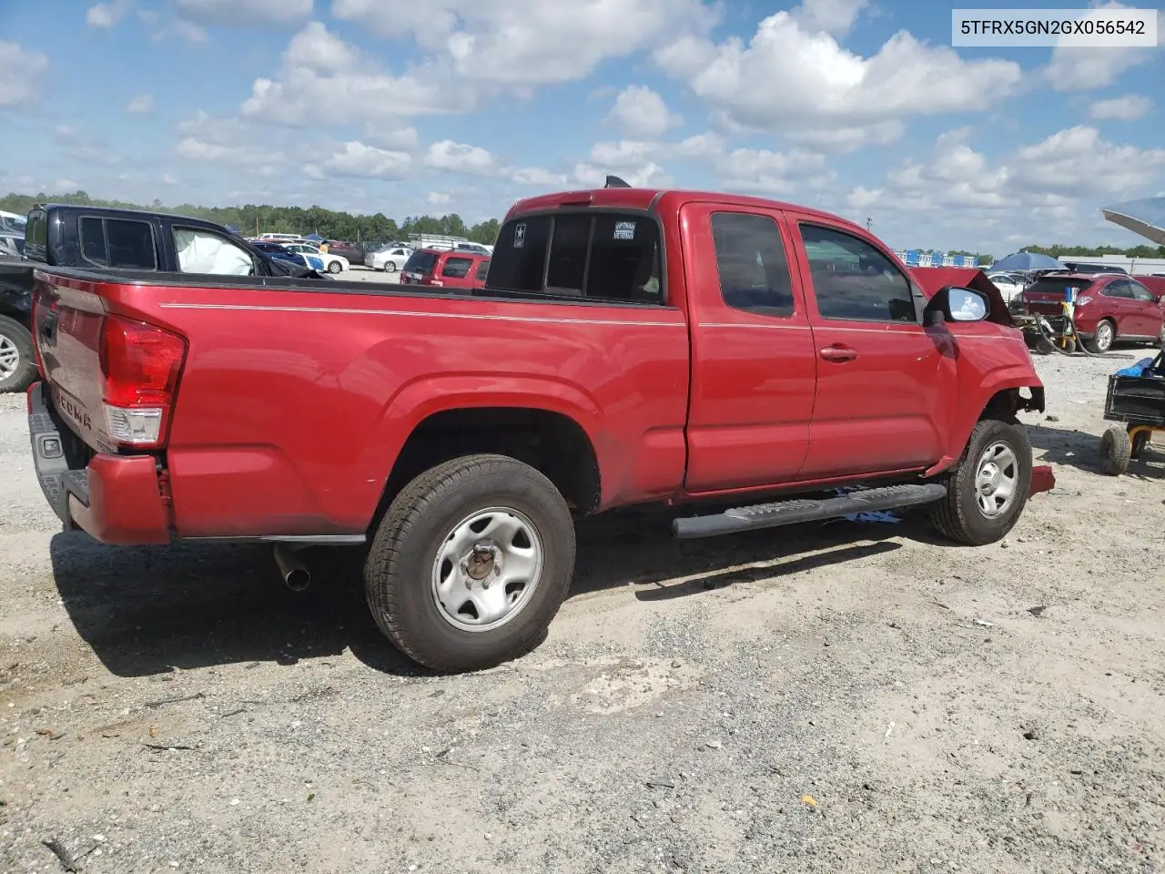 2016 Toyota Tacoma Access Cab VIN: 5TFRX5GN2GX056542 Lot: 56863015