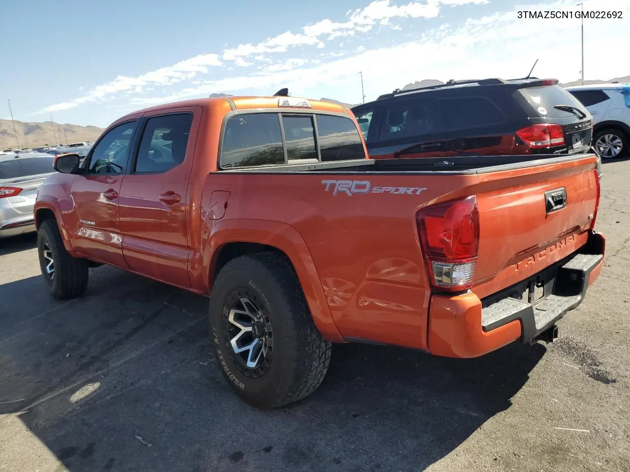 2016 Toyota Tacoma Double Cab VIN: 3TMAZ5CN1GM022692 Lot: 62305905