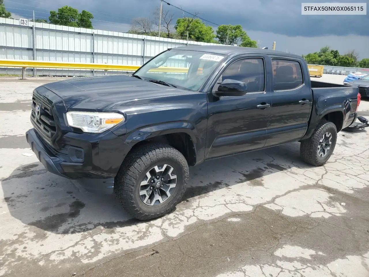 2016 Toyota Tacoma Double Cab VIN: 5TFAX5GNXGX065115 Lot: 63060475