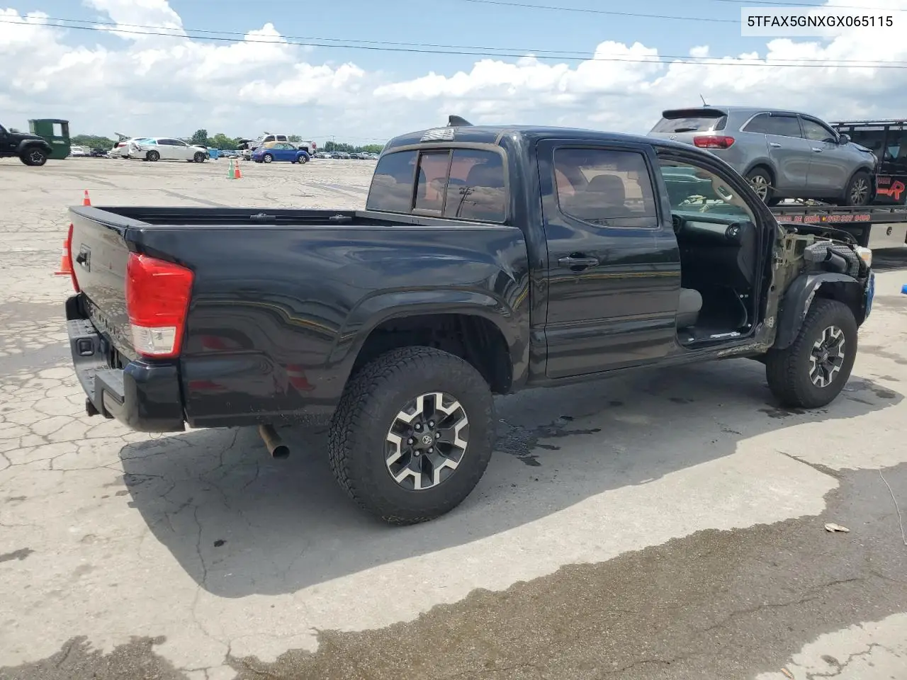 2016 Toyota Tacoma Double Cab VIN: 5TFAX5GNXGX065115 Lot: 63060475