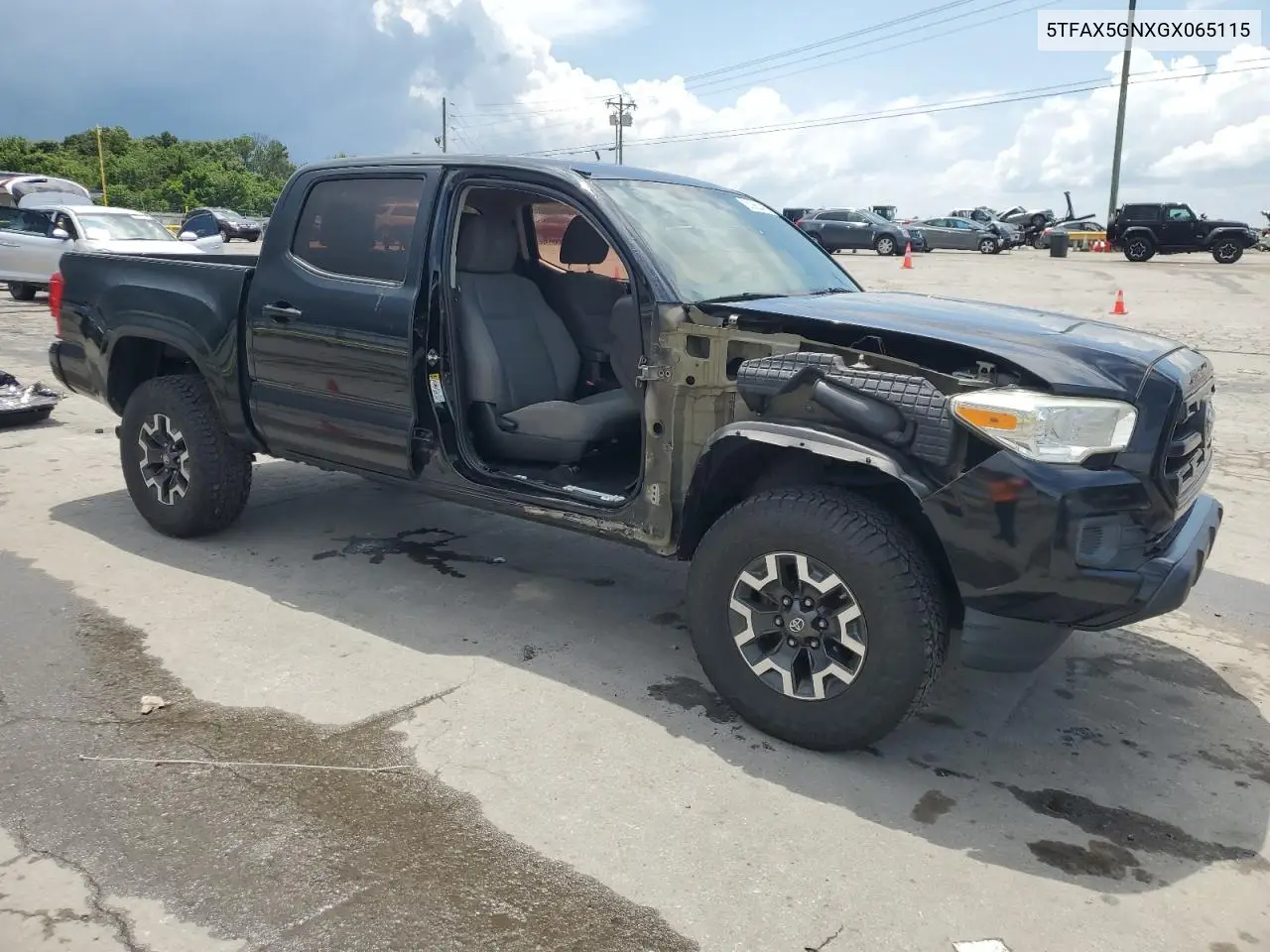 2016 Toyota Tacoma Double Cab VIN: 5TFAX5GNXGX065115 Lot: 63060475