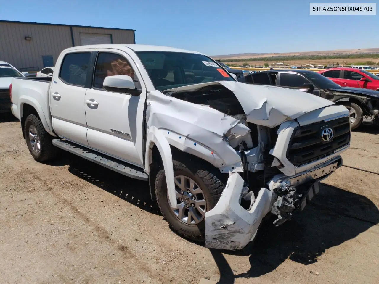 2017 Toyota Tacoma Double Cab VIN: 5TFAZ5CN5HX048708 Lot: 53750475