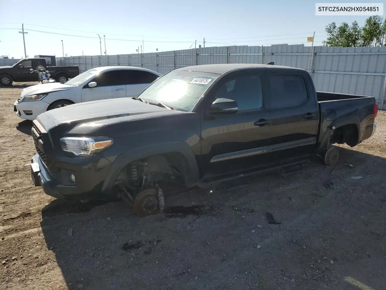 2017 Toyota Tacoma Double Cab VIN: 5TFCZ5AN2HX054851 Lot: 54618575