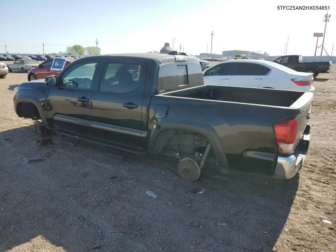 2017 Toyota Tacoma Double Cab VIN: 5TFCZ5AN2HX054851 Lot: 54618575
