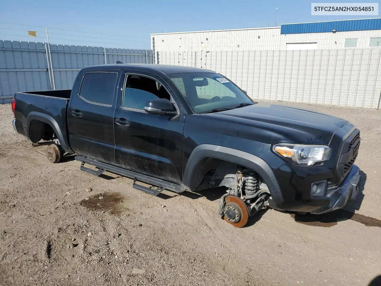 2017 Toyota Tacoma Double Cab VIN: 5TFCZ5AN2HX054851 Lot: 54618575