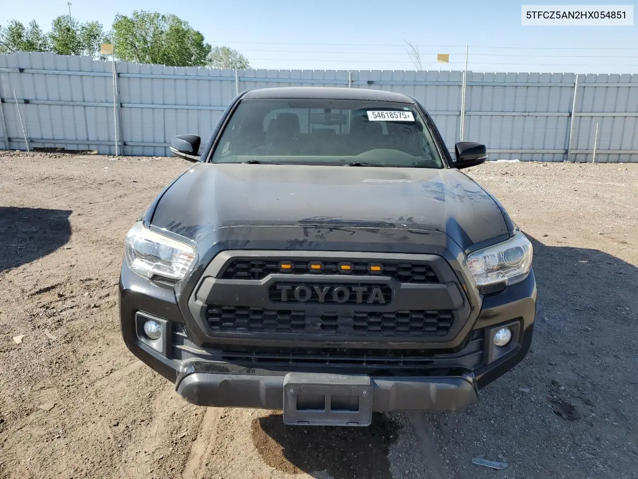 2017 Toyota Tacoma Double Cab VIN: 5TFCZ5AN2HX054851 Lot: 54618575