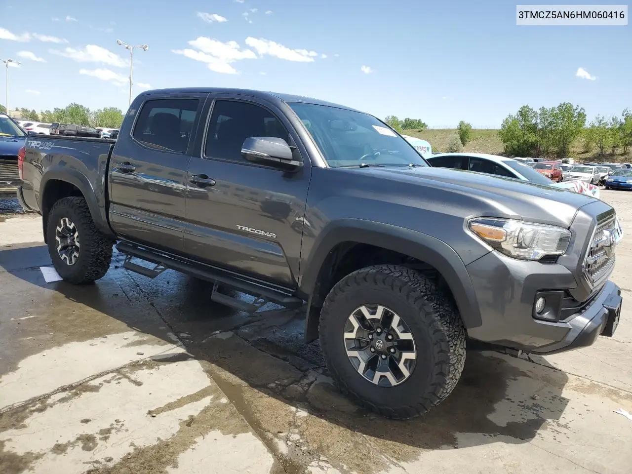 2017 Toyota Tacoma Double Cab VIN: 3TMCZ5AN6HM060416 Lot: 56697175