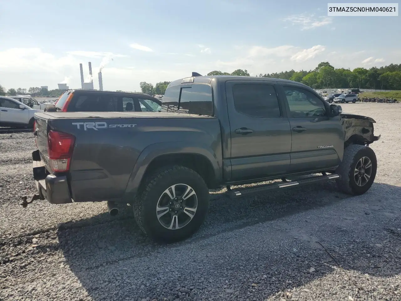 2017 Toyota Tacoma Double Cab VIN: 3TMAZ5CN0HM040621 Lot: 56928985