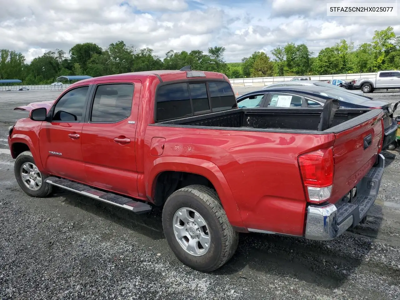 2017 Toyota Tacoma Double Cab VIN: 5TFAZ5CN2HX025077 Lot: 57131105