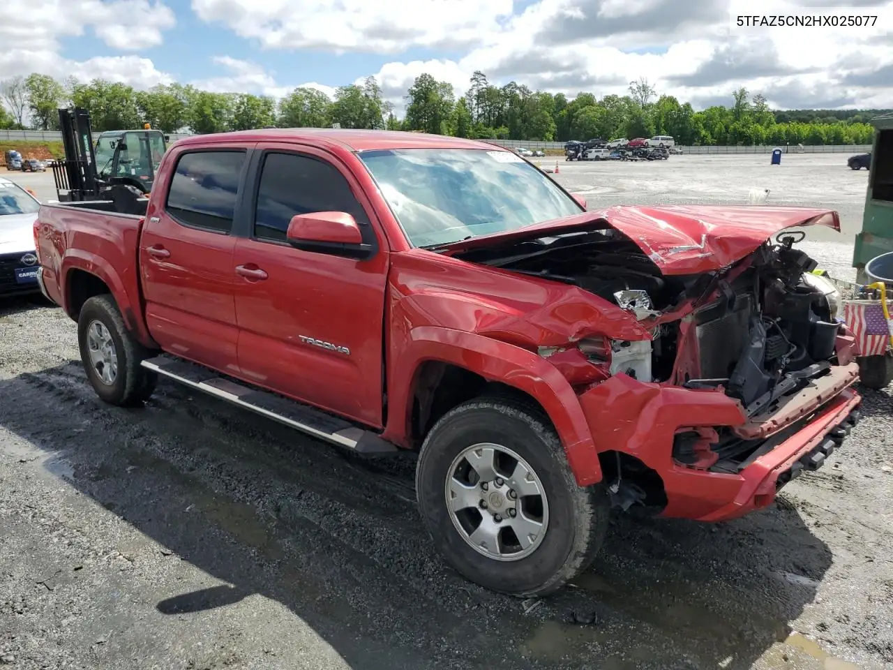 2017 Toyota Tacoma Double Cab VIN: 5TFAZ5CN2HX025077 Lot: 57131105