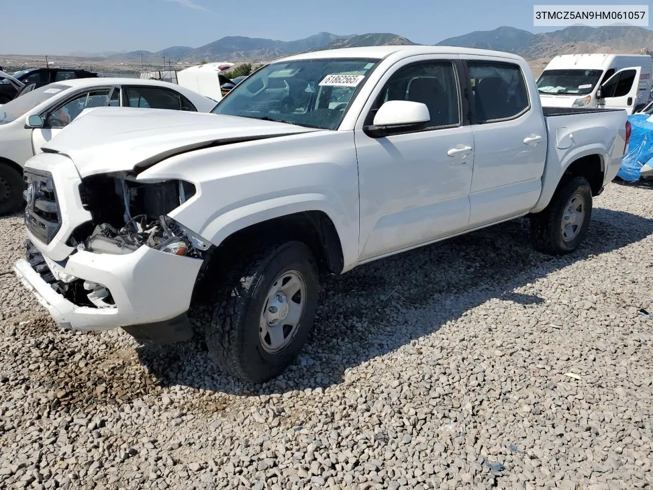 2017 Toyota Tacoma Double Cab VIN: 3TMCZ5AN9HM061057 Lot: 61862565