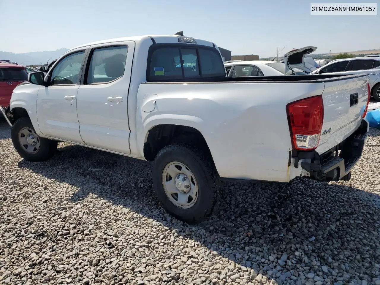 2017 Toyota Tacoma Double Cab VIN: 3TMCZ5AN9HM061057 Lot: 61862565