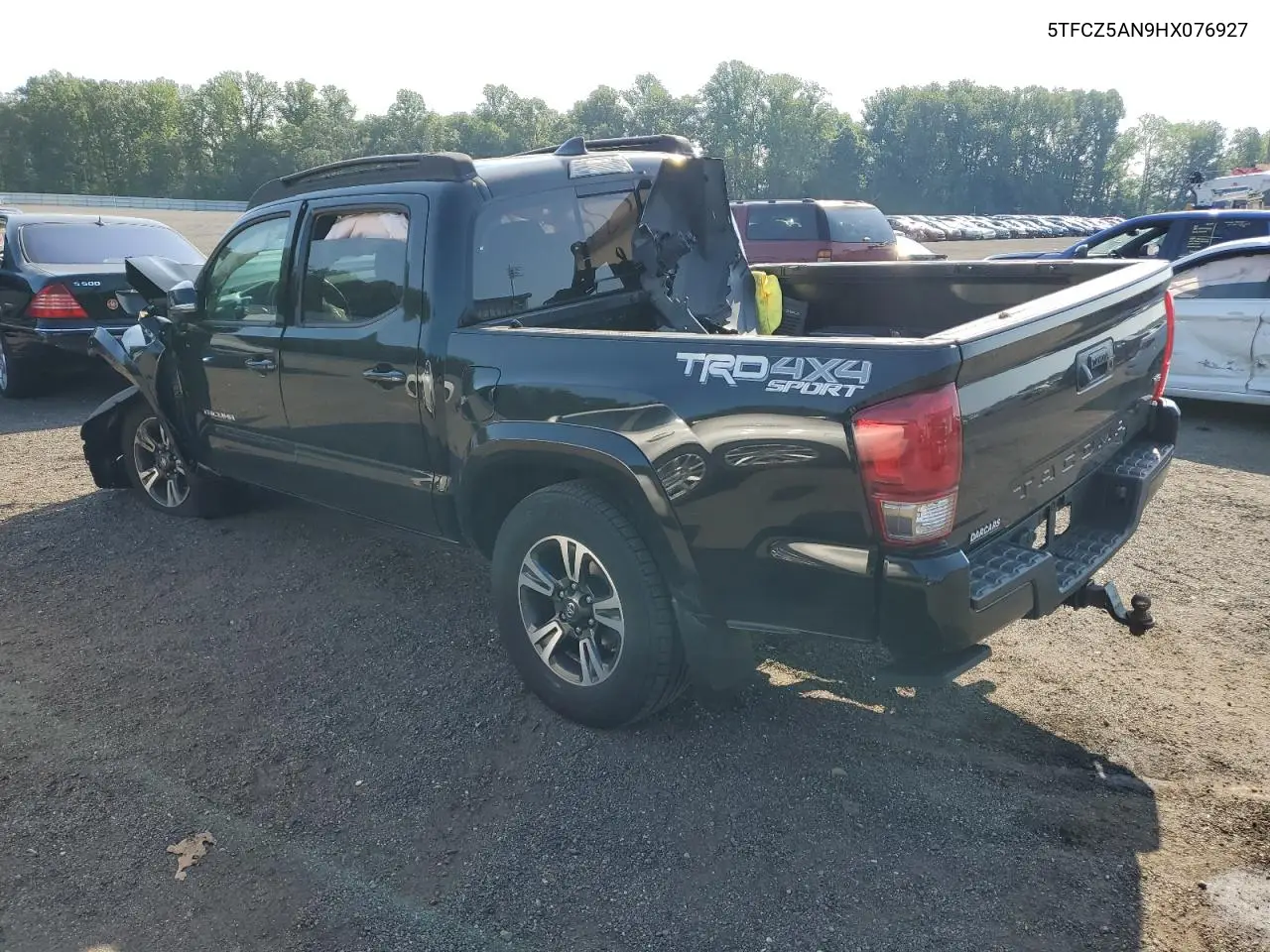 2017 Toyota Tacoma Double Cab VIN: 5TFCZ5AN9HX076927 Lot: 62169365
