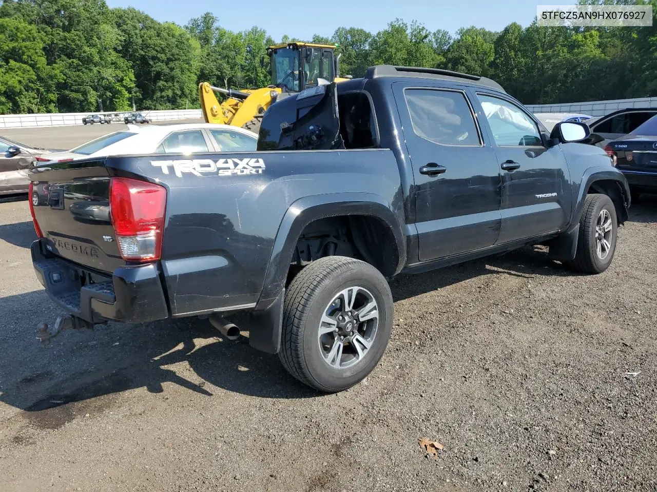 2017 Toyota Tacoma Double Cab VIN: 5TFCZ5AN9HX076927 Lot: 62169365