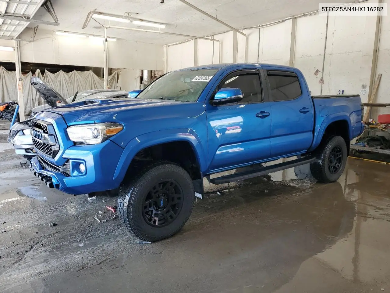 2017 Toyota Tacoma Double Cab VIN: 5TFCZ5AN4HX116282 Lot: 62597565
