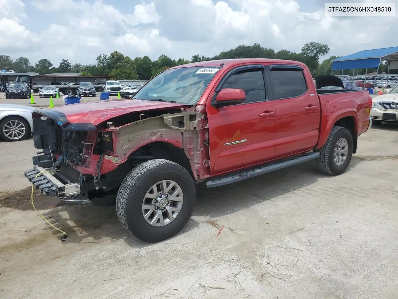 2017 Toyota Tacoma Double Cab VIN: 5TFAZ5CN6HX048510 Lot: 62866965