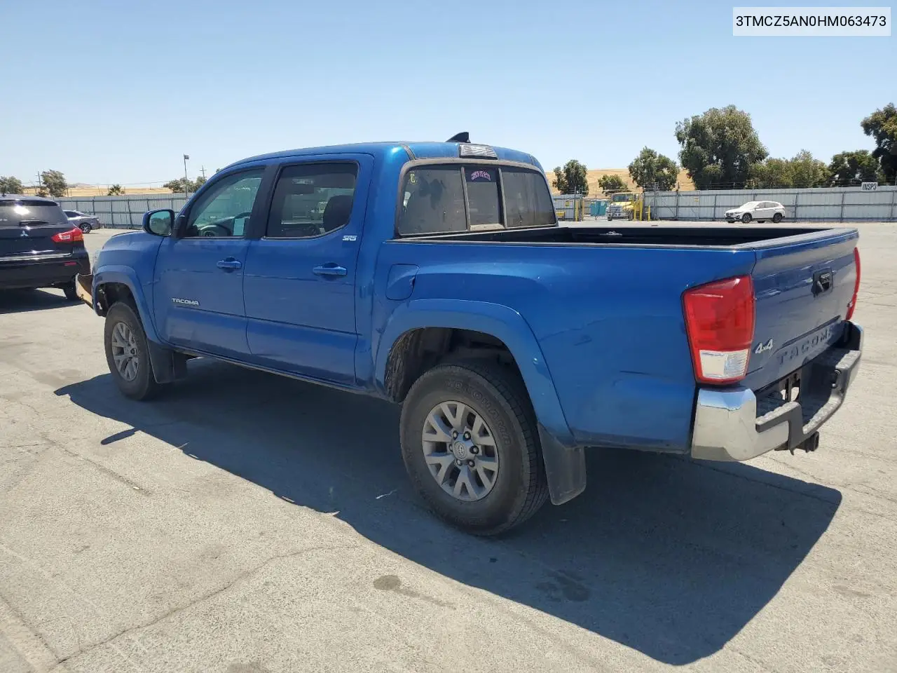 2017 Toyota Tacoma Double Cab VIN: 3TMCZ5AN0HM063473 Lot: 63247595