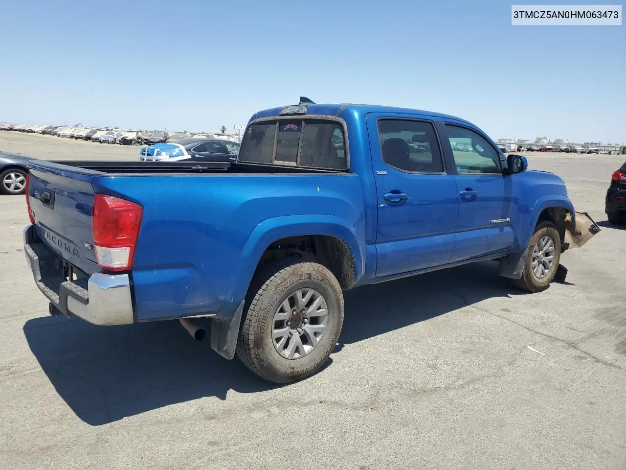 2017 Toyota Tacoma Double Cab VIN: 3TMCZ5AN0HM063473 Lot: 63247595