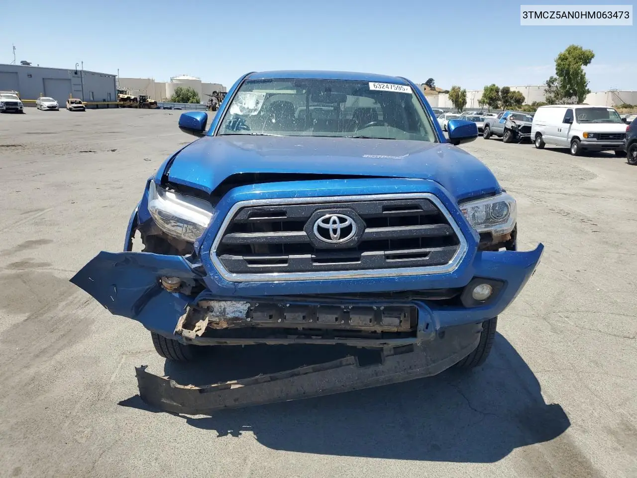 2017 Toyota Tacoma Double Cab VIN: 3TMCZ5AN0HM063473 Lot: 63247595