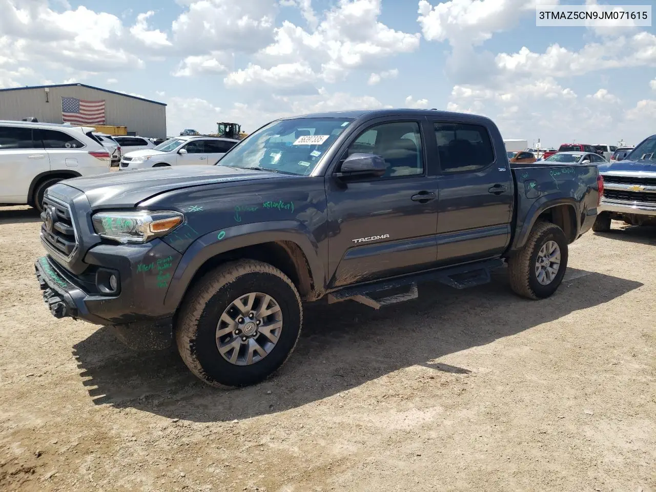 2018 Toyota Tacoma Double Cab VIN: 3TMAZ5CN9JM071615 Lot: 56397335