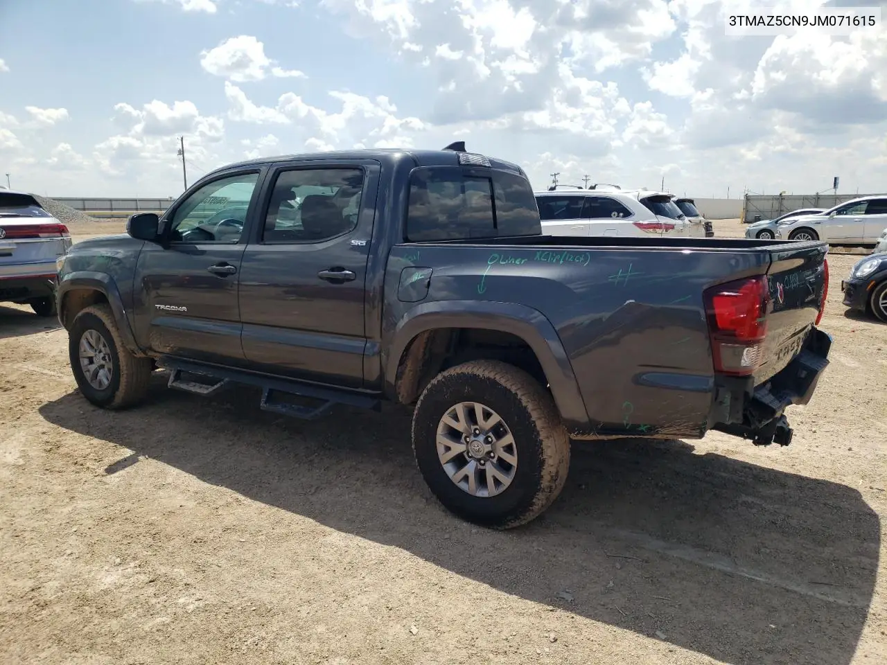 2018 Toyota Tacoma Double Cab VIN: 3TMAZ5CN9JM071615 Lot: 56397335