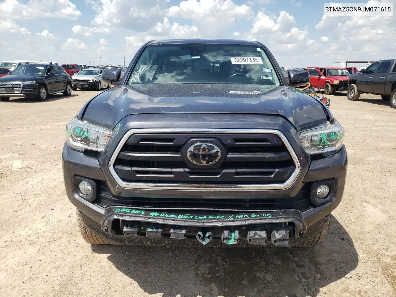 2018 Toyota Tacoma Double Cab VIN: 3TMAZ5CN9JM071615 Lot: 56397335