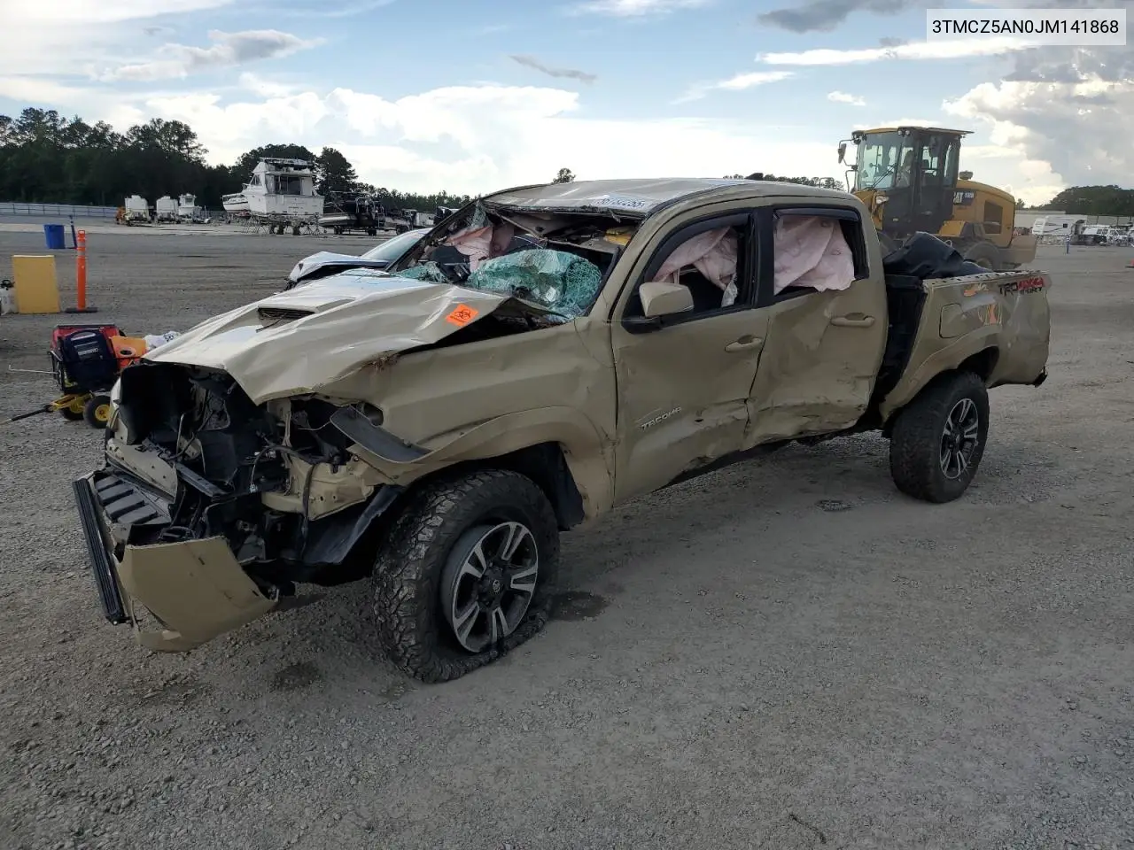 3tmcz5an0jm141868 3TMCZ5AN0JM141868 2018 Toyota Tacoma Double Cab