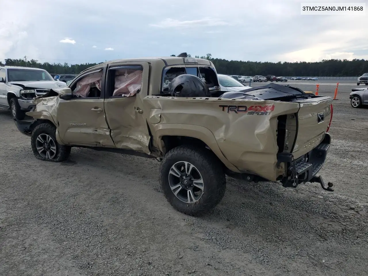 3tmcz5an0jm141868 3TMCZ5AN0JM141868 2018 Toyota Tacoma Double Cab