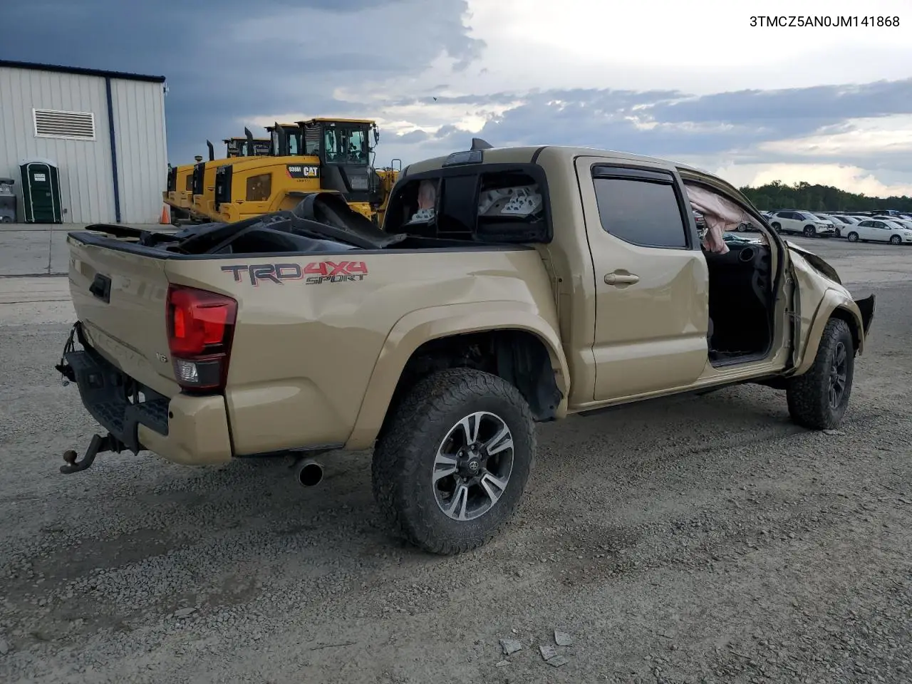 3tmcz5an0jm141868 3TMCZ5AN0JM141868 2018 Toyota Tacoma Double Cab