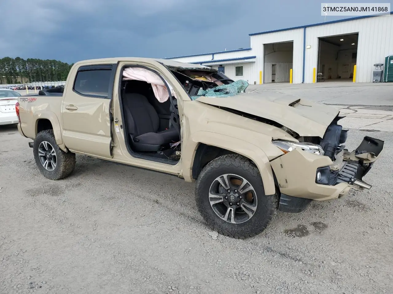 3tmcz5an0jm141868 3TMCZ5AN0JM141868 2018 Toyota Tacoma Double Cab