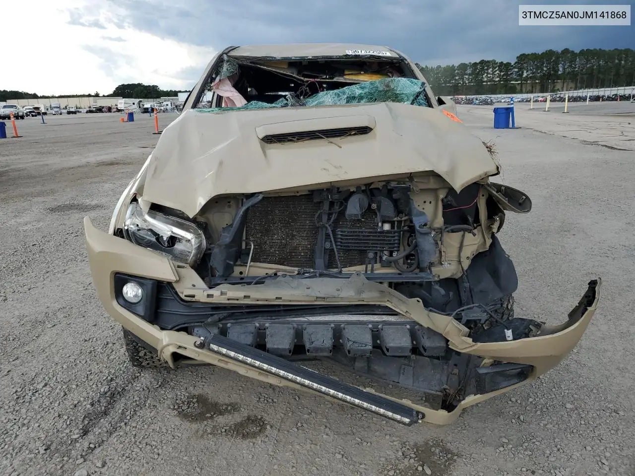 3tmcz5an0jm141868 3TMCZ5AN0JM141868 2018 Toyota Tacoma Double Cab