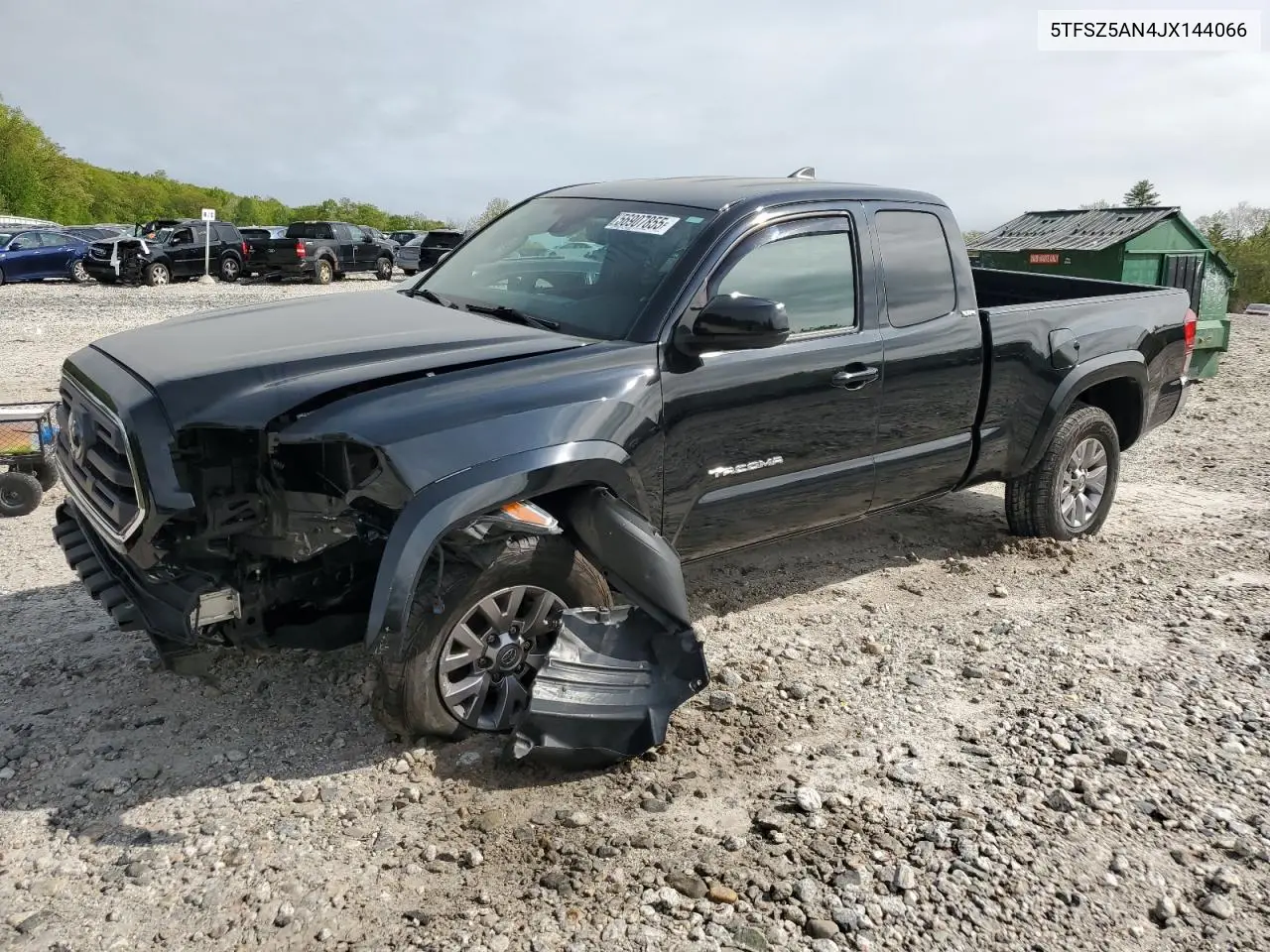 2018 Toyota Tacoma Access Cab VIN: 5TFSZ5AN4JX144066 Lot: 56907855