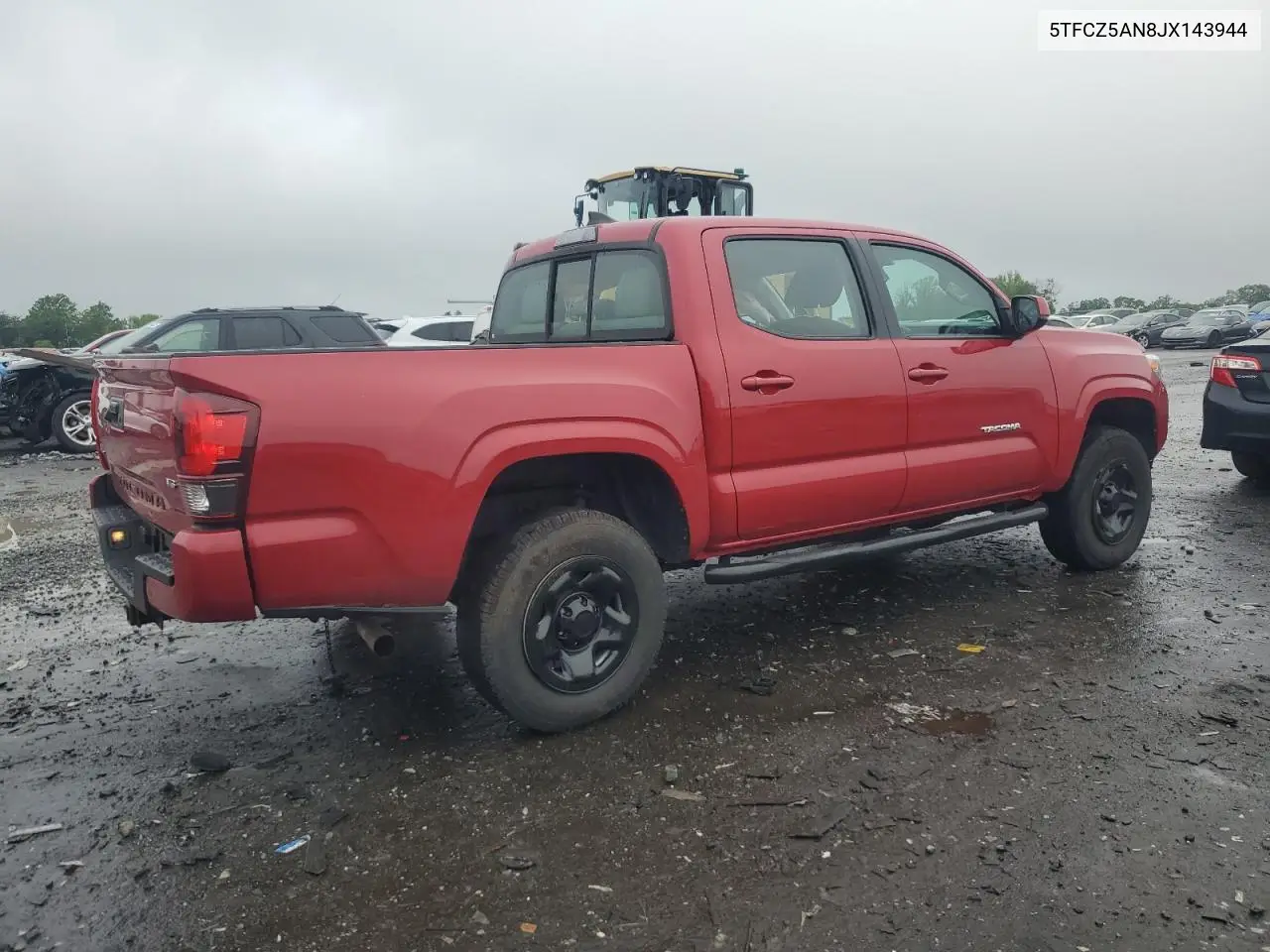 2018 Toyota Tacoma Double Cab VIN: 5TFCZ5AN8JX143944 Lot: 57092795