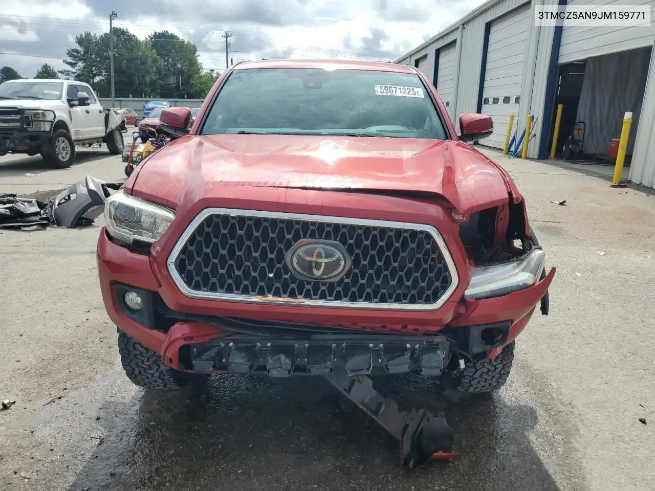 2018 Toyota Tacoma Double Cab VIN: 3TMCZ5AN9JM159771 Lot: 59671225