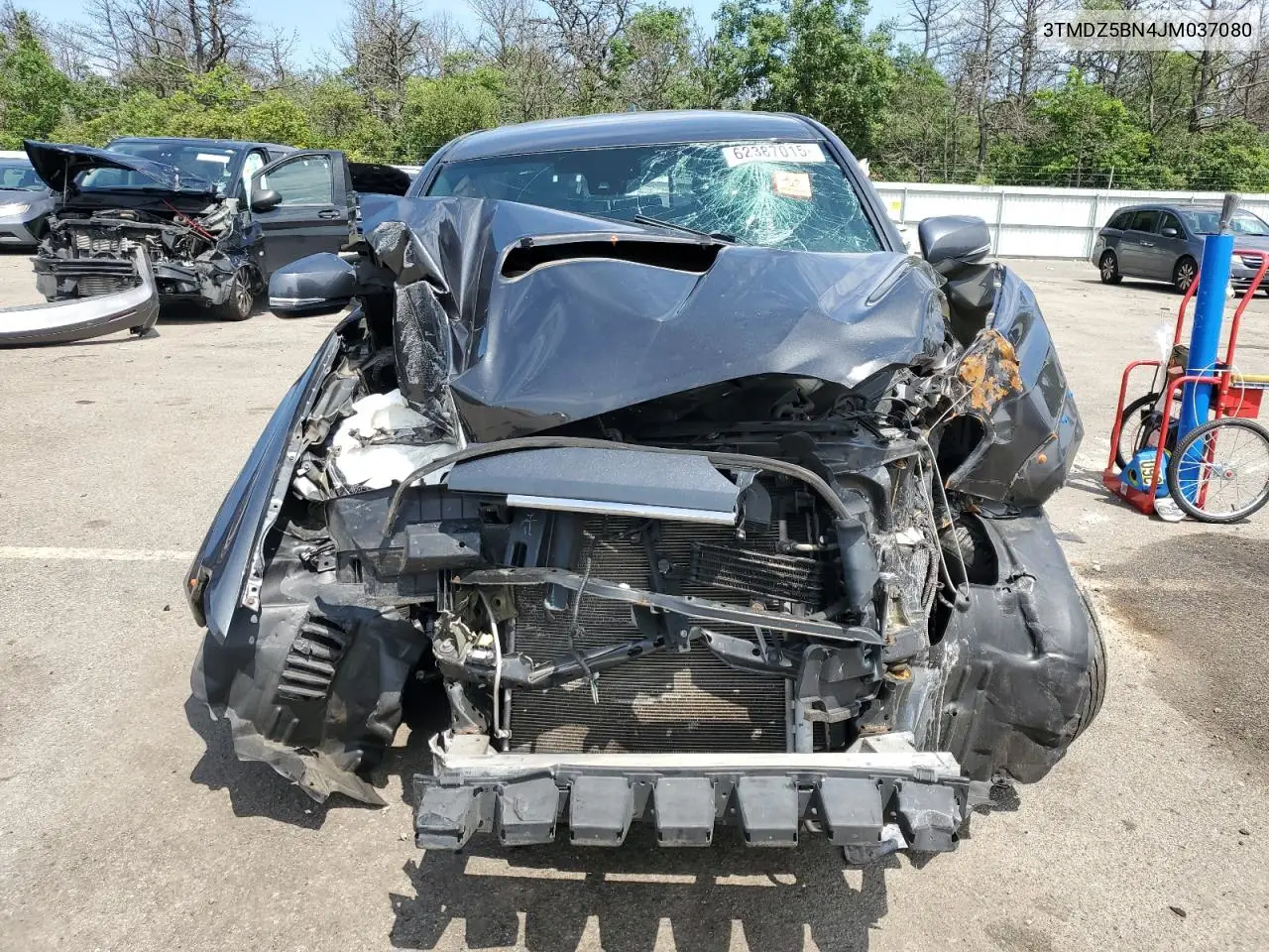 2018 Toyota Tacoma Double Cab VIN: 3TMDZ5BN4JM037080 Lot: 62387015
